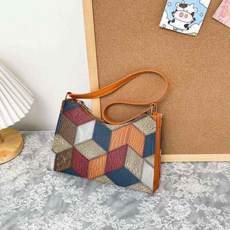 Chic Stylish Casual Single Shoulder Bag Trendy Unique Ladies Bag Simple Elegant Crescent Bag