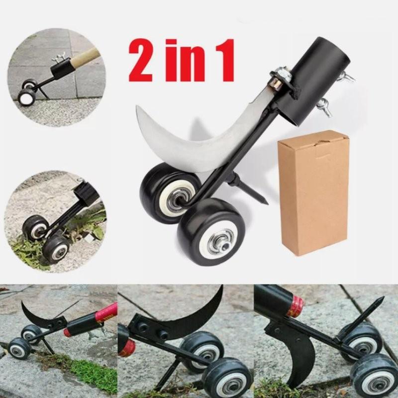 Versatile Garden Crevice Weeding Hook With Durable Carbon Steel Construction For Easy Weeding