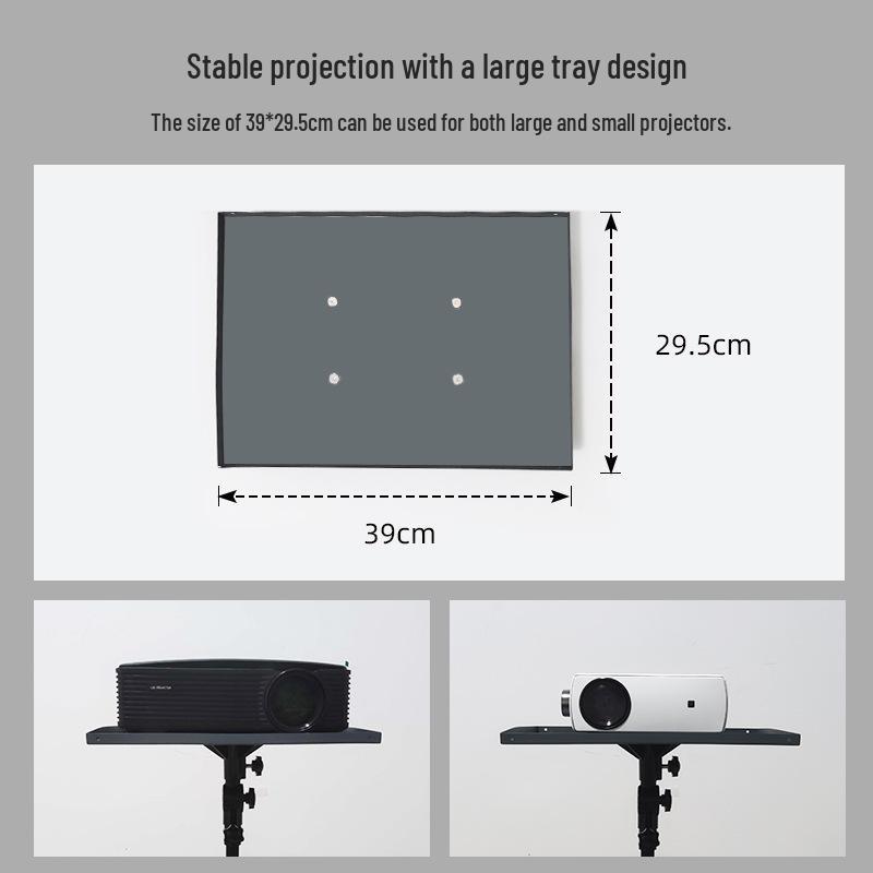 Adjustable 180° Telescopic Floor Tripod for Projector - Ideal for Bedroom & Living Room