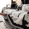 Chenille Geometry Sofa Cover Living Room Modern Non-slip Sofa Cushion Four Season Universal Couch Mat Thickened Protector Covers