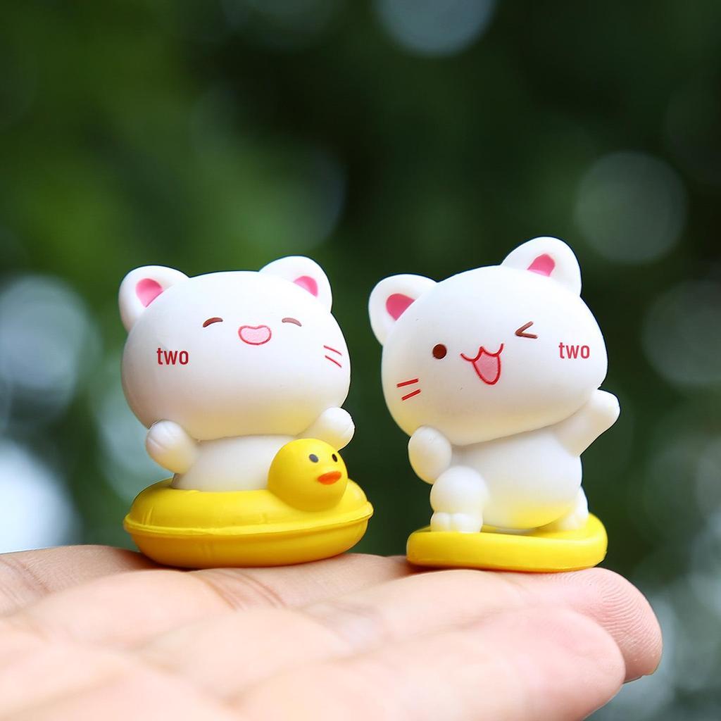 National Tide Summer Vacation Cat Doll Series: Creative DIY Blind Box Gift Ornament