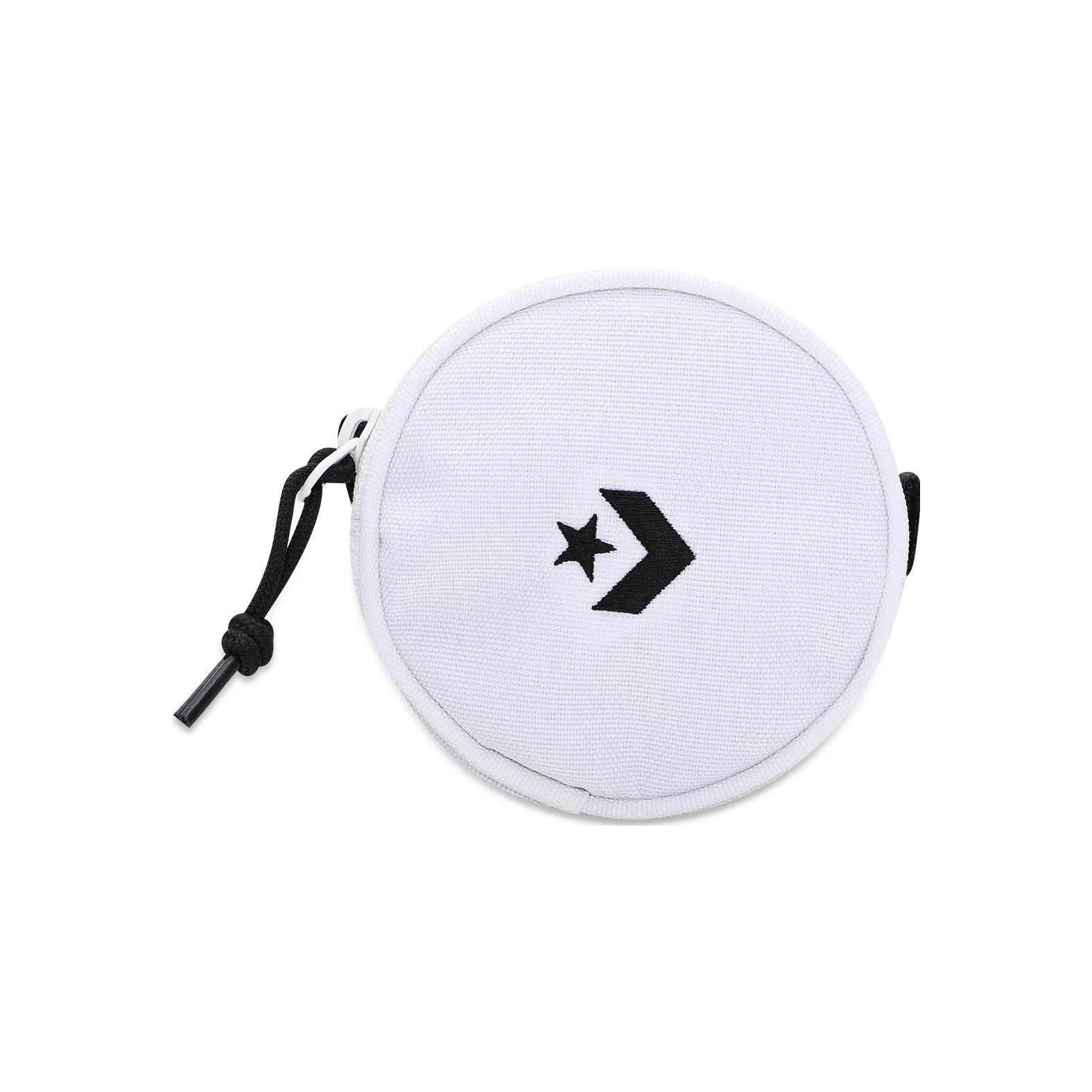 Converse Contrast Color Star Arrow Pattern Practical Polyester Mini Keychain Coin Purse Unisex Purse White 10024371102 Mini