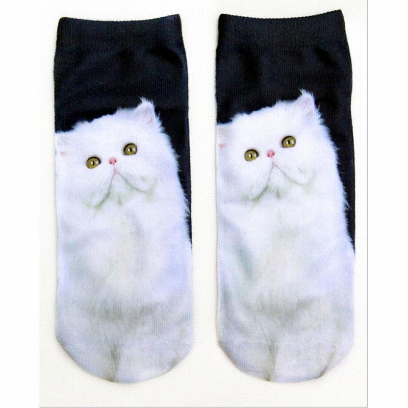 Neu 3D Druck Tier Mode Tiger Panda Katze Hund Löwe Süßigkeiten Fleisch Kunst Bunt Damen Lustige Socken Neuheit Geschenk Dropship