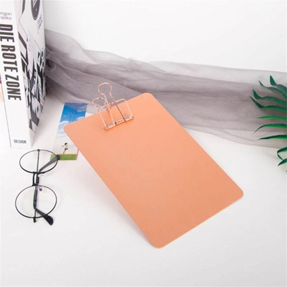 Klammermappe Organizer Menü Rechnungsmappe Aktenordner A5 Metall-Klemmbrett Schreibblock A5 Größe Klemmbrett