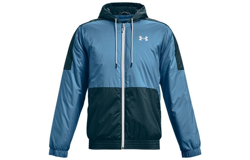 Under Armour Sportstyle Jackets Men s Blue Hooded Moderate Other 1355849-422 XL