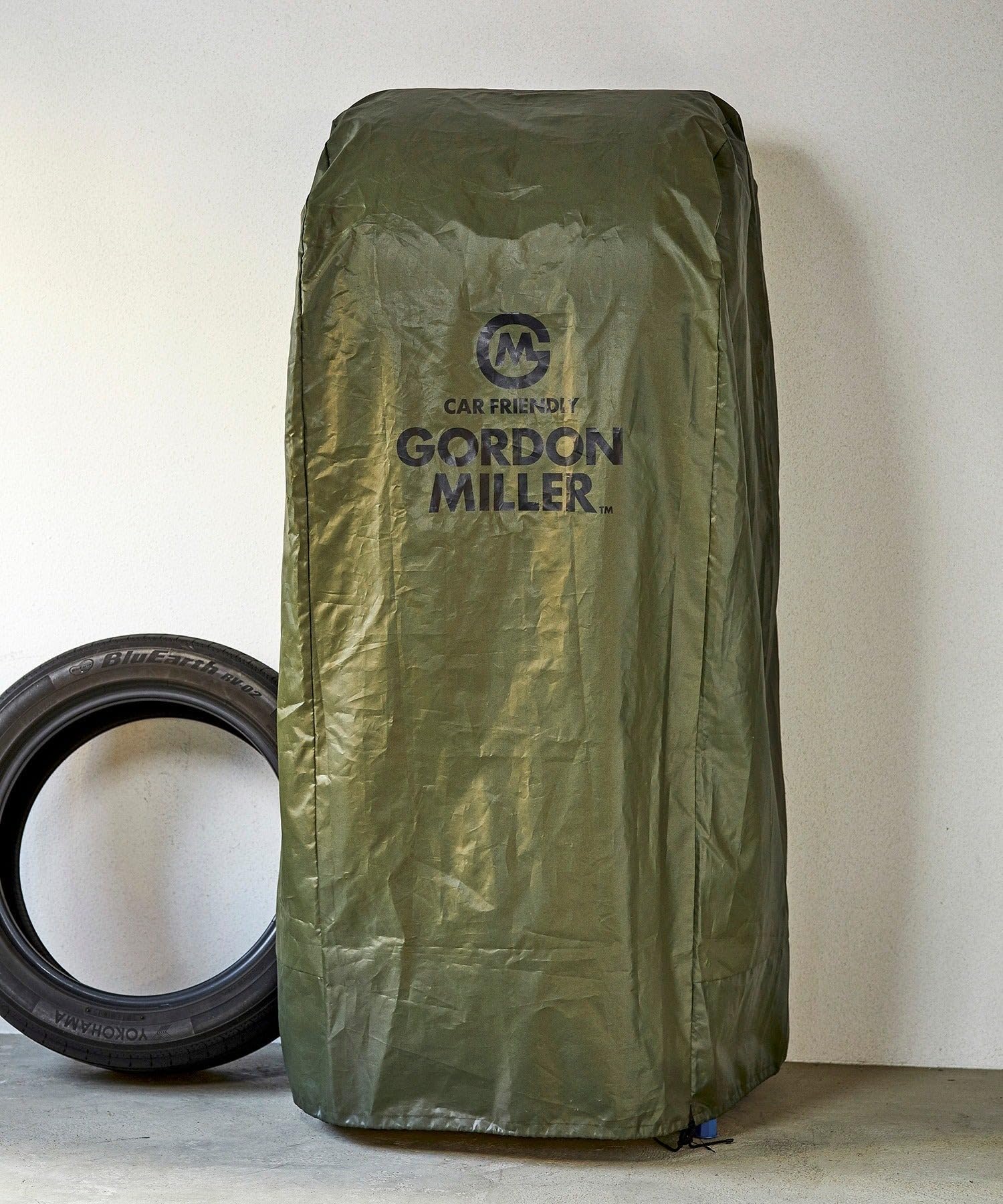 

GORDON MILLER Tire Rack Cover, Large, Olive Drab, 1528032