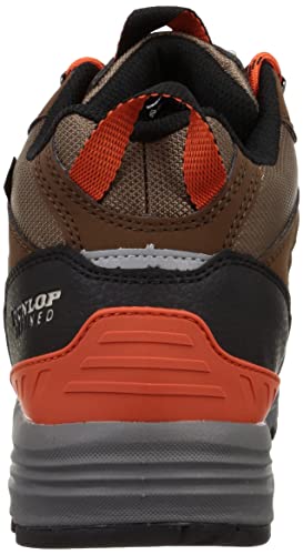 DUNLOP REFINED DU6002 Herren Wasserdicht, Weit 4E Stoßdämpfend Gepolstert Wander- und Trekking-High-Top-Schuhe, Braun, Größe 28,0 cm