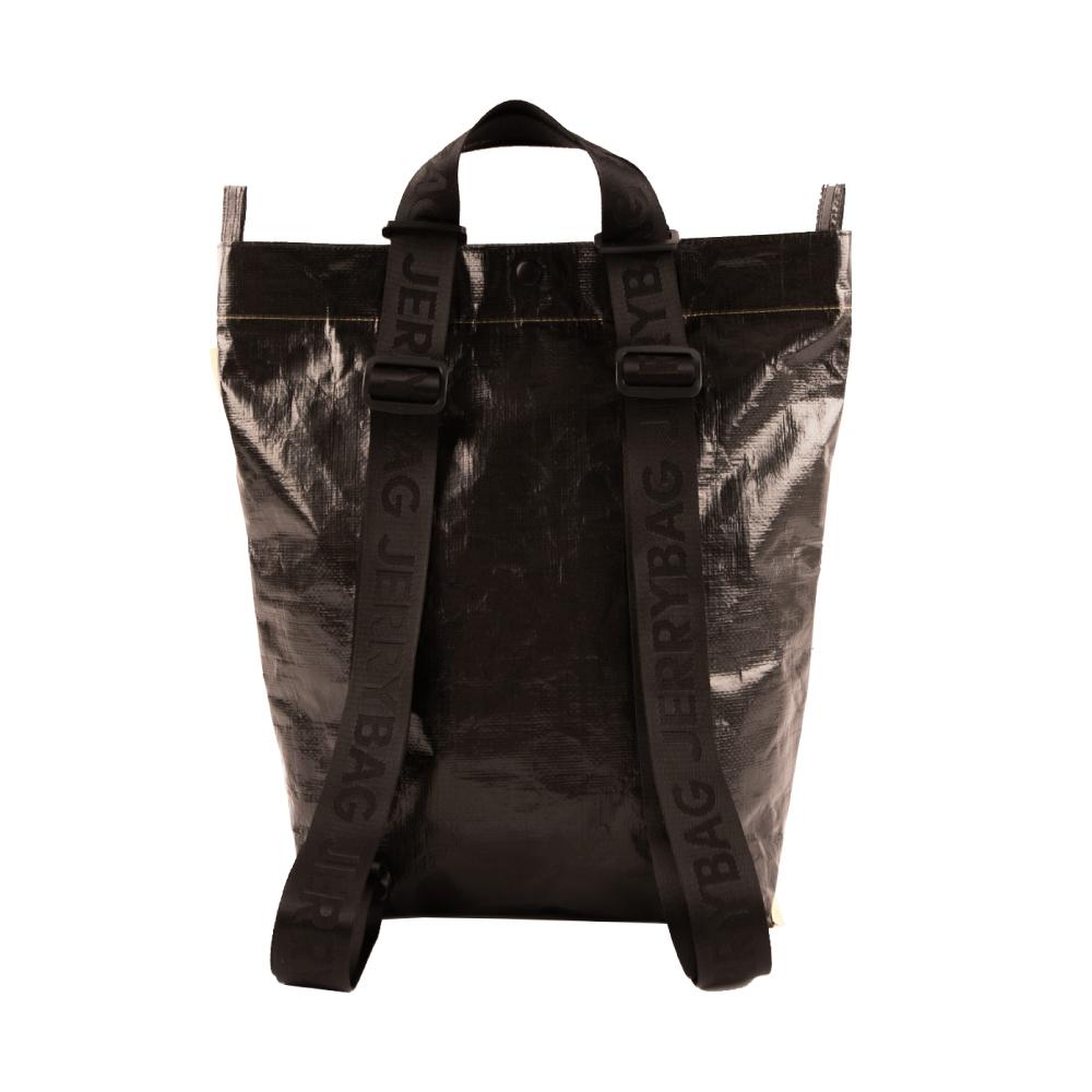 Jerrybag Tarpaulin Three-Way Bag Black