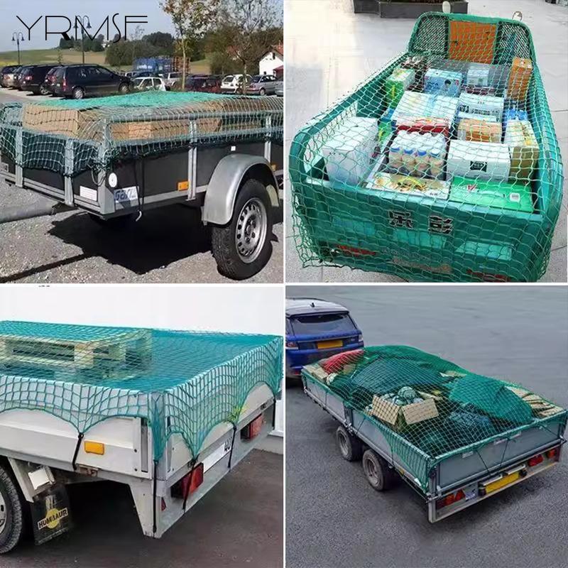 Trailers Interior Stretchable Heavy Duty Cargo Net Storage Universal Bungee Boat Truck Extend Mesh Luggage For Car Accessories