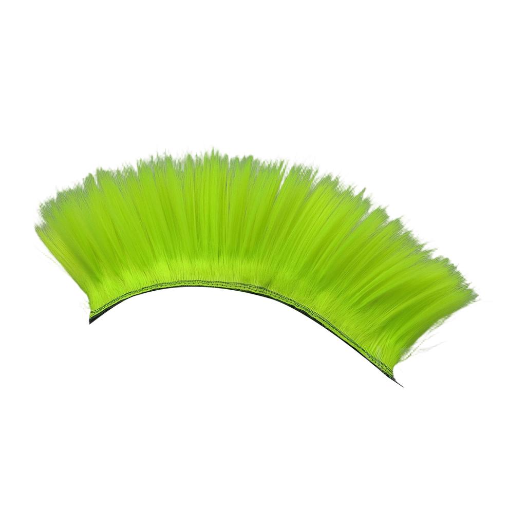 Motorcycle Helmet Decorative Wig, European And American , Suitable For Both Men And Women Riders, Mohawk/cockscomb , Funny Prop And Headwear For Event