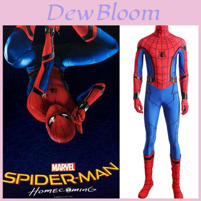 Superbe Costume Cosplay Spiderman Homecoming Avec Exquis Design Imprimé 3D