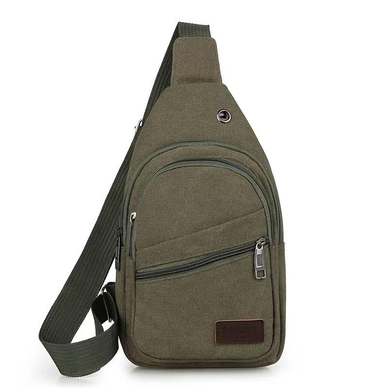 

Новая повседневная мужская холщовая диагональная сумка большой вместимости, спортивная модная одноплечевая мужская сумка, корейская сумка-джокер на грудь