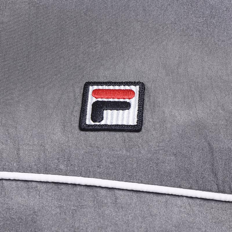 FILA Heritage Vintage Sports Versatile Comfortable Short Sleeve Dress Women dresses Cloudy-Gray F11W628320FDY