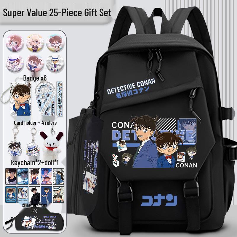 Detective Conan x Kaito Kid Large Capacity Backpack for Students