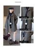 Mädchen Midilanger Trenchcoat: 2025 Frühling/Herbst Koreanischer Stil für Kinder - Lockerer, lässiger Schnitt