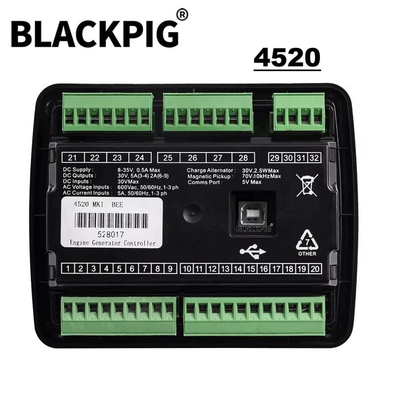 Compatible Original DS4520 Generator Controller AMF Auto Ma Failure Control Module 4520 Wtih USB For Generator Parts