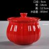 Chinese-style Ceramic Tea Cans with Lid Sealed Dried Fruit Snack Storage Boxes Kitchen Supplies