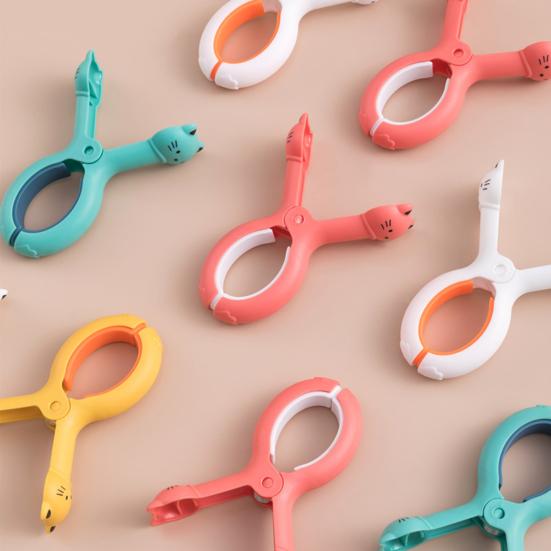 Cute Clothes Hanging Pegs High Strength Spring Labor-saving Fix Clothes