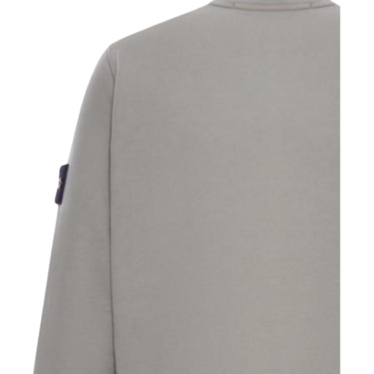 STONE ISLAND Felpa girocollo manica lunga da uomo Grigio K2S156100028S0A20-V006B