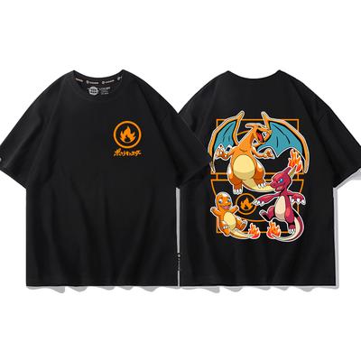 Pokemonprinted Tshirt for Children Suitable for Both Boys and Girls In Summer Genki Mewtwo Series Pokemon Shortsleeved