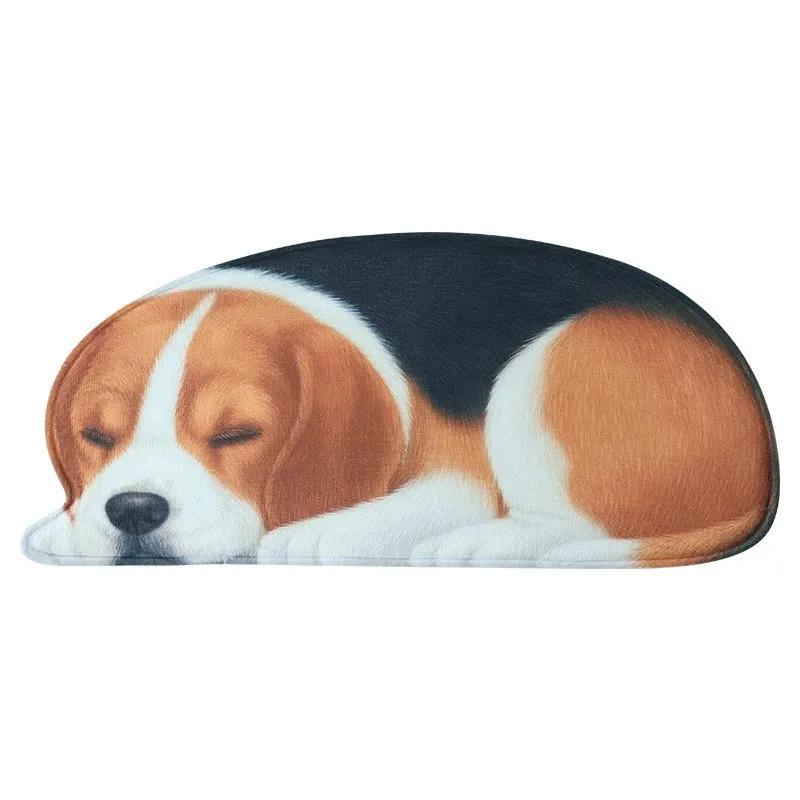 Floor Mats, Non-slip Mats, Entrance Door Bathroom Absorbent Toilet 3D Puppy Animal Bedroom Bedside Blanket Living Room