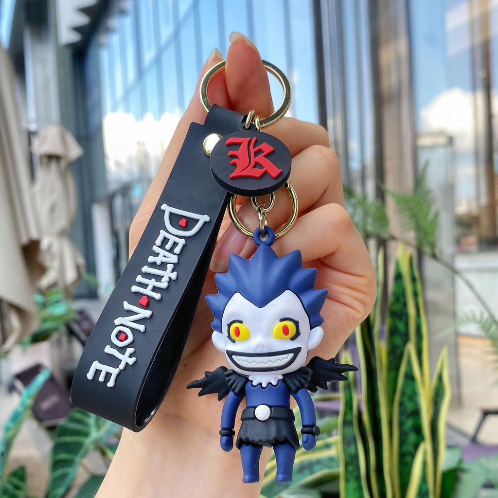 Cartoon New Anime Keychain Women Men Key Chain Double Sided Pendant Key Holder Acrylic Jewelry For Children Birthday Gift Presents