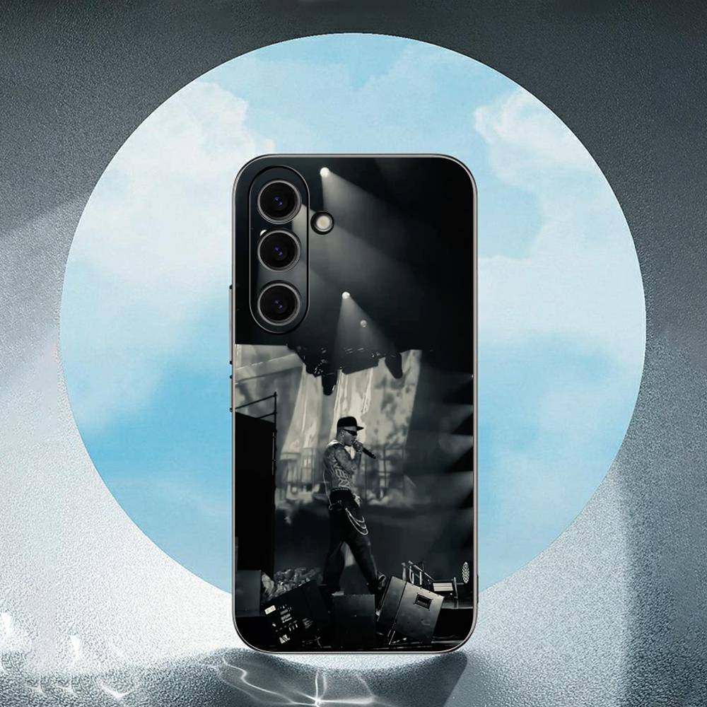 Sfera Ebbasta Luxury Black Phone Case For Samsung Galaxy S23 S24 S25 Ultra S22 Plus S21