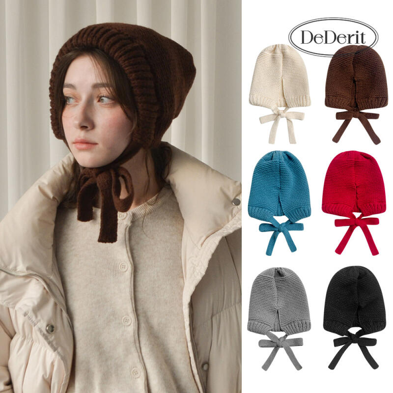 Knit Winter Hooded Balaclava Hat Crossbody Bag 01. Ivory knit balaclava