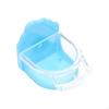 Transparent Cage Mount Bird Feeder Detachable Bird Feeding Water Box  For Parakeet Lovebird