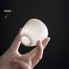 ZISIZ Handmade Mutton-fat Jade Porcelain Kung Fu Teacup