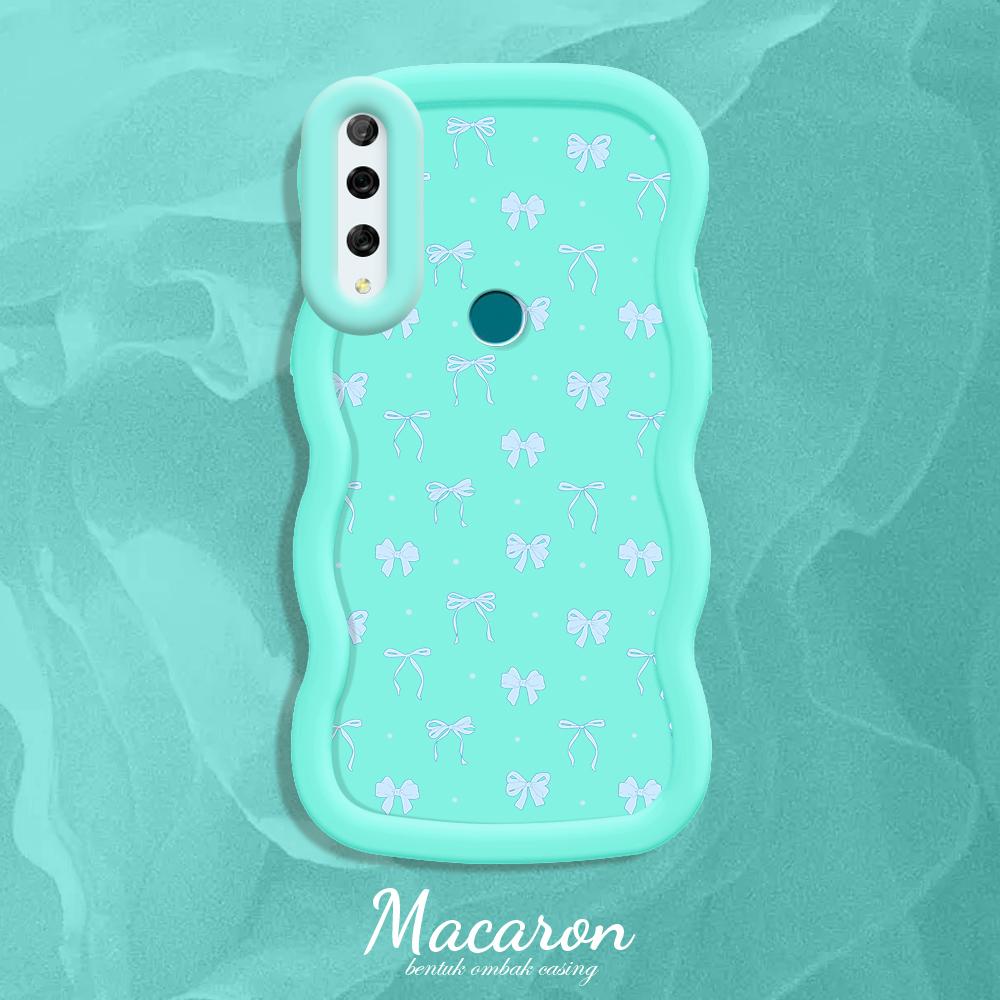 Malovaný vzor Big Wave Edge Měkký silikonový materiál Macaron Pouzdro na telefon Nárazuvzdorný ochranný gumový obal pro iPhone Huawei Honor Infinix Tecno