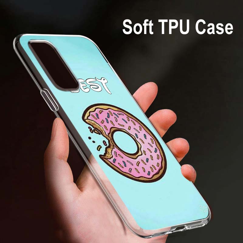 Bff Best Friend For OPPO Reno7 SE 6 5 Z F 4G 5G Find X2 X3 Neo Lite Pro Plus Transparent Soft Phone Case Coque