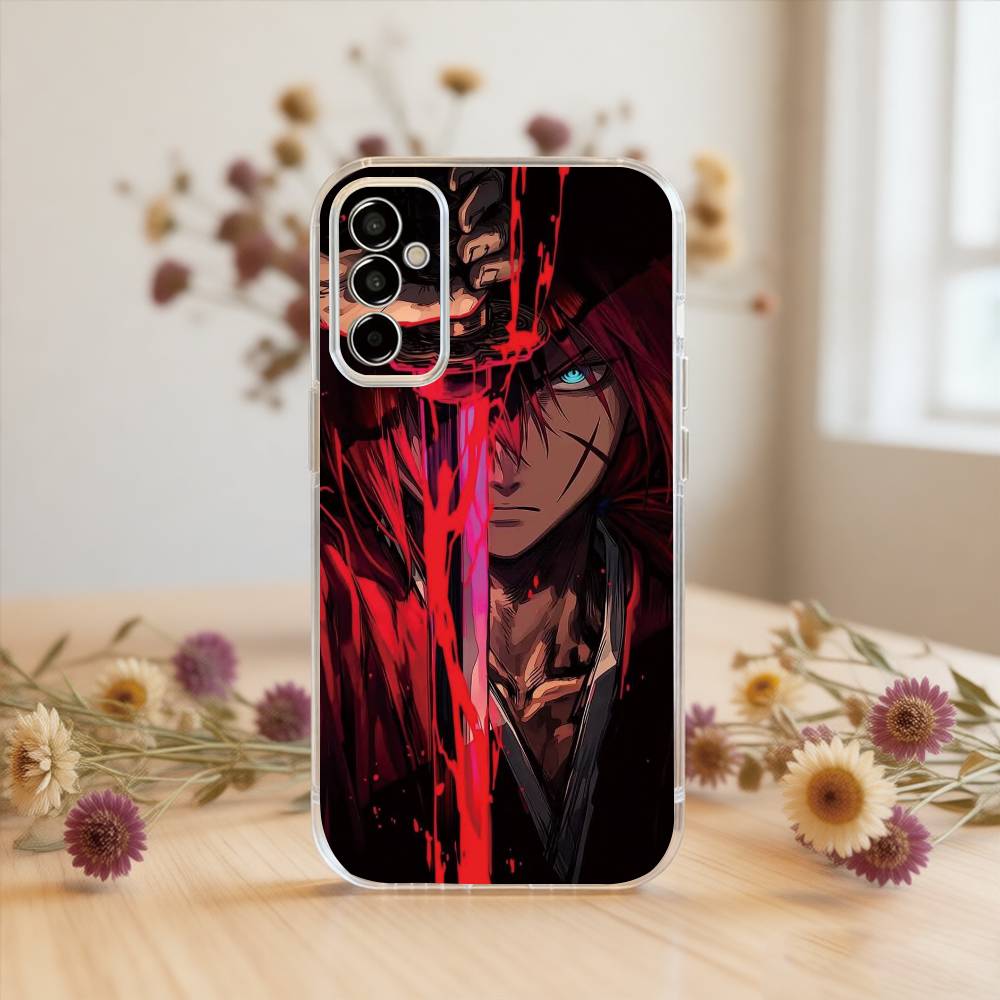 Rurouni Kenshin Kenshin Himura  Phone Case For SamsungA10,12,20,21S,30,31,40,50,51,52,70,71 Transparent Cover Samsung a70