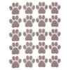 Modern Bathroom Accessories Paw Print Design Anti Slip Floor Tape About 9.1*9.5cm Non Slip Bath Mat Bathroom Safety Solution