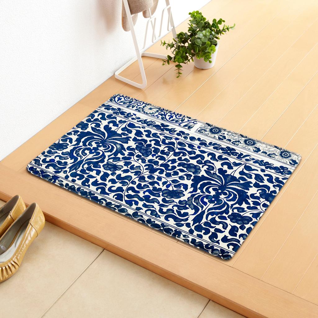 Creative Home Door Mat Water Absorbent Non-Slip Mat Living Room Kitchen Floor Mat Bedroom Carpet