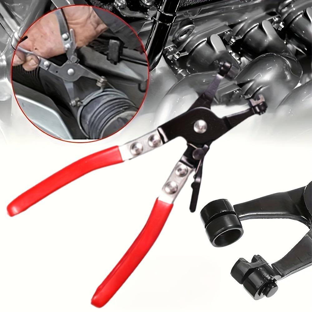 1pc 45° Professional Car Water Pipe Hose Clip Pliers - Easy Remove & Install Ring-Type Flat-Band Clamps