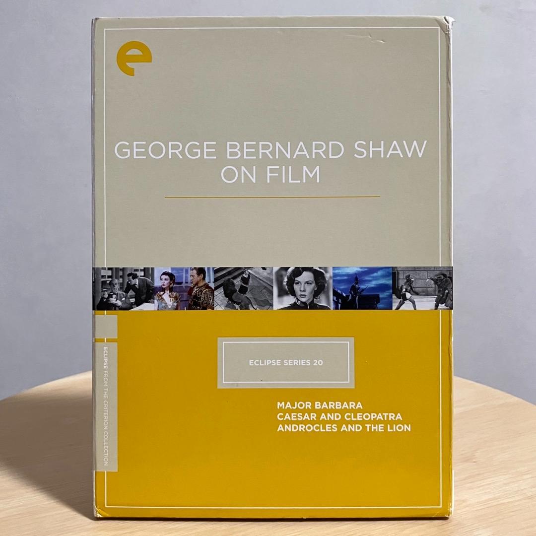 

[USED] George Bernard Shaw Original Works Collection DVD Criterion Eclipse