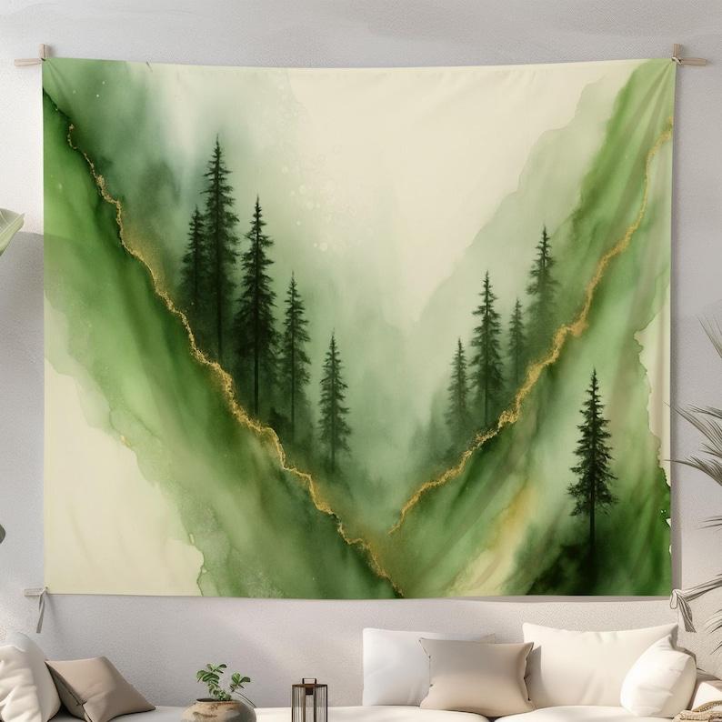forest tapestry 75x100