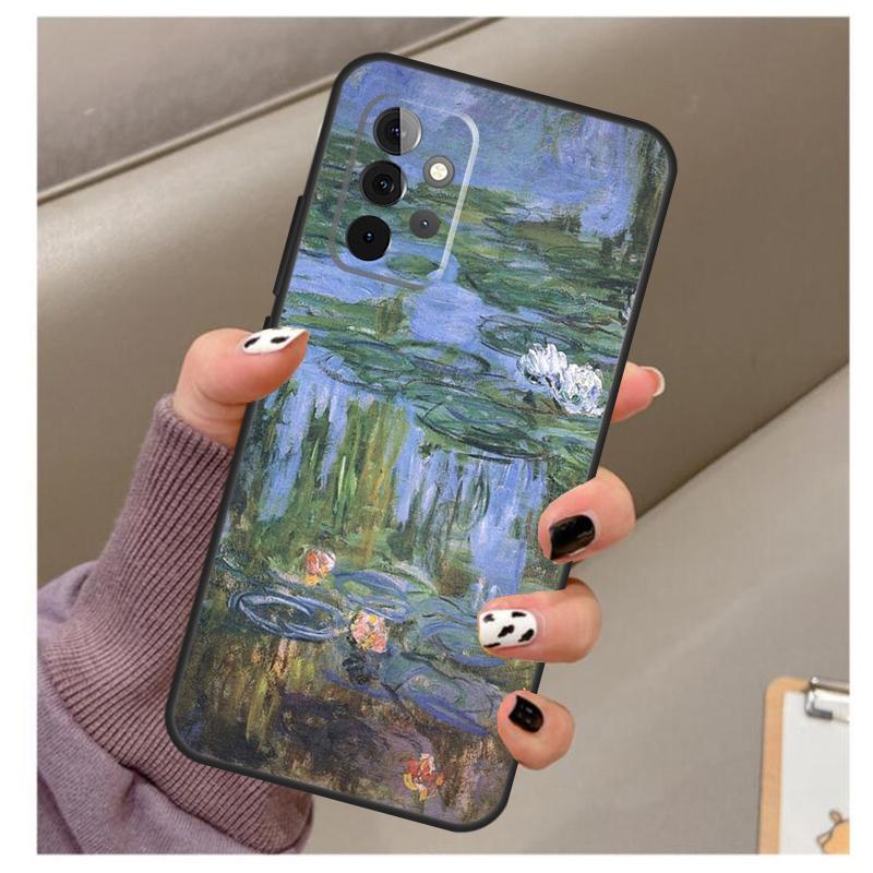 Claude Monet Hülle Für Samsung Galaxy A56 A16 A26 A36 A06 A52 A53 A33 A13 A34 A54 A14 A15 A35 A55 A22 A32