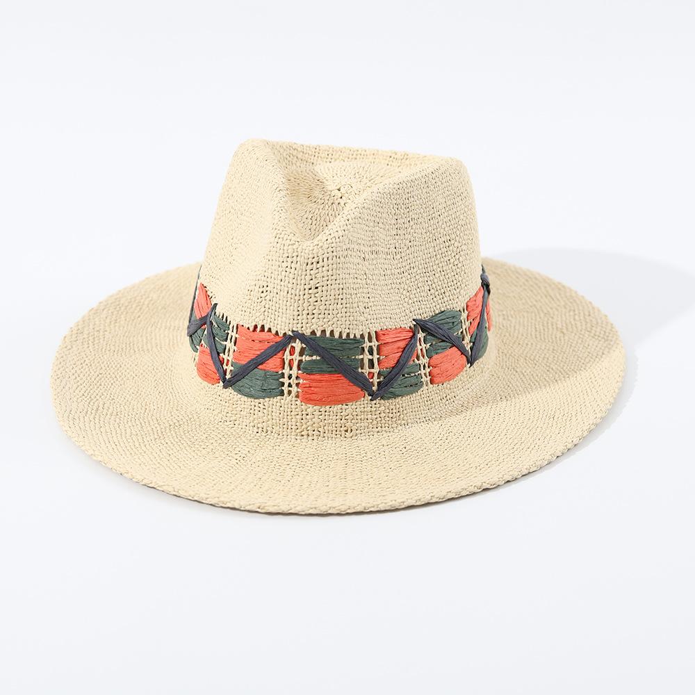Cappello da Spiaggia a Tesa Larga 2026 per Donna, Cappellino Parasole a Tesa Larga Primavera Estate, Cappello da Sole con Protezione UV