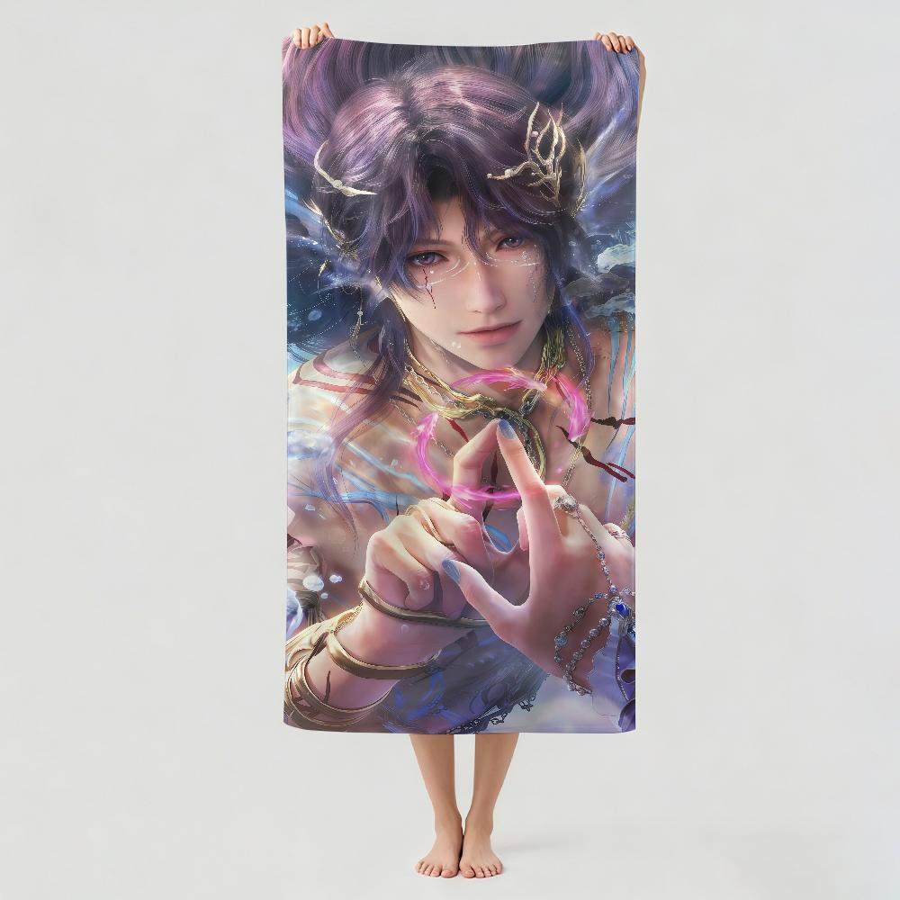 Game Love and Deepspace Rafayel Towel Drying Bath Towel Applicable To Light Swimming Camping Yoga Beach Out
