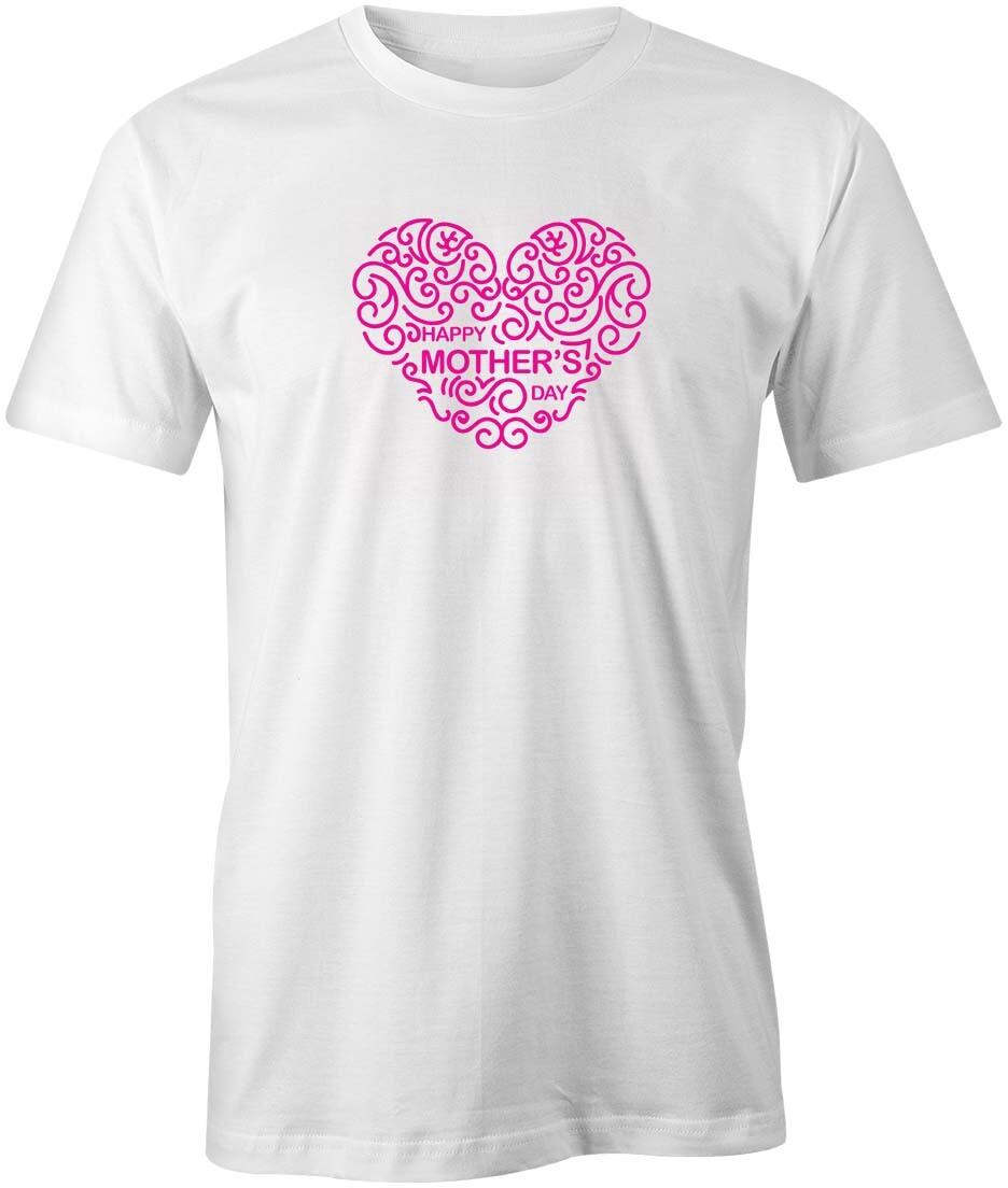 HAPPY MOTHER S DAY TShirt Tee Short-Sleeved Cotton CLOTHING MOM S1WSA40 XXXL