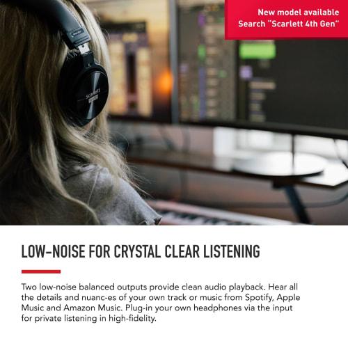 Focusrite Scarlett 2i2 Studio 3rd Gen 3rd Generation Audio Interface 2-in/2-out