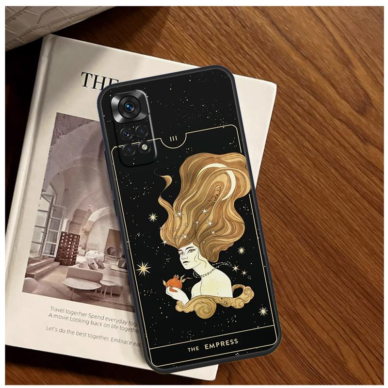 Astrology Tarot Cards Case For Xiaomi Redmi Note 13 14 9 10 11 12 15 Pro Plus Cover For Redmi 15 C 14C 10C 12C 13C