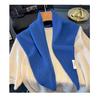 Women's High-End Versatile Triangle Shawl: 100% Australian Merino Wool - Warm, Casual, and Stylish