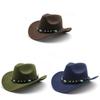 Classic Cowboy Fedora Hat For Men Women With Sun Protection And Breathability