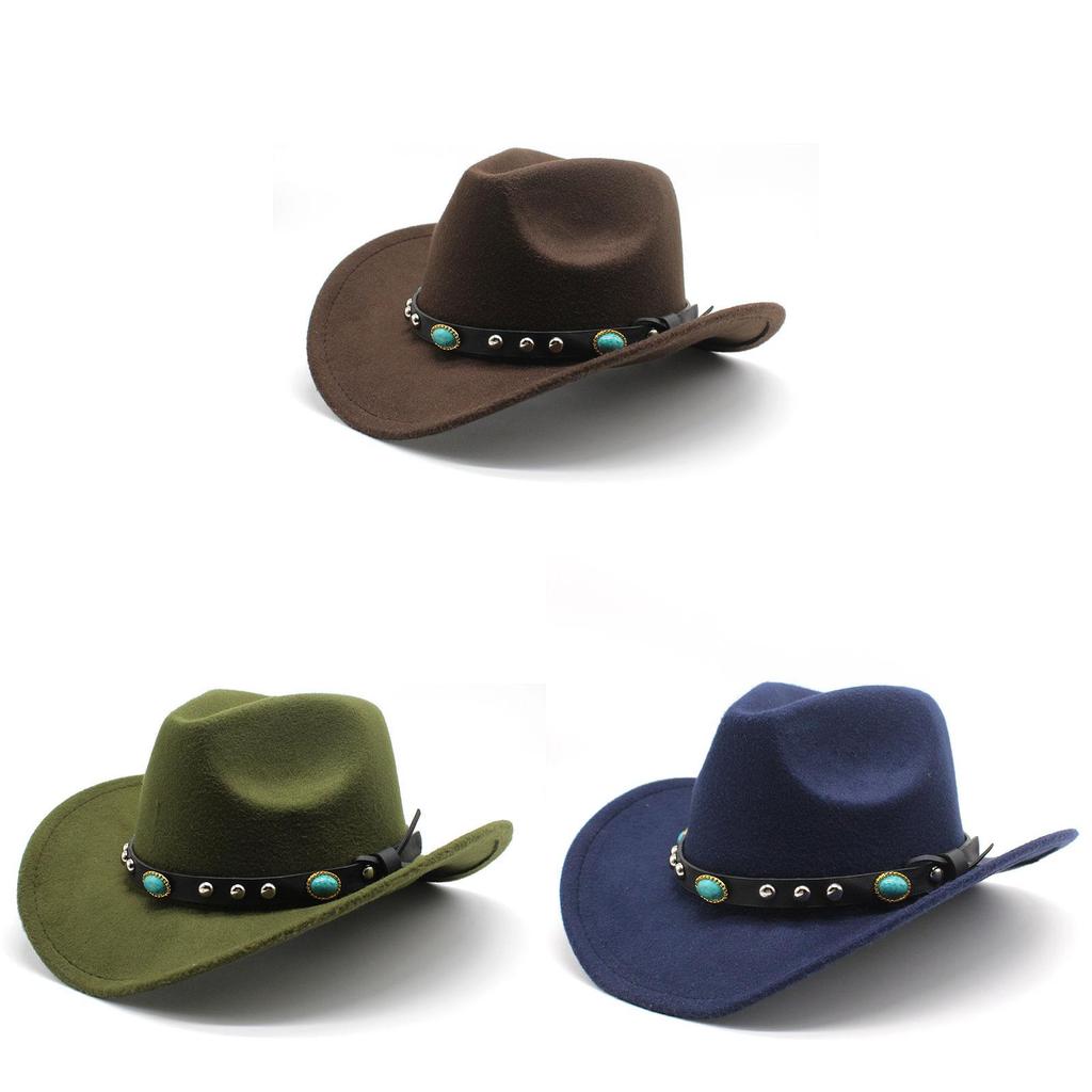 Classic Cowboy Fedora Hat For Men Women With Sun Protection And Breathability