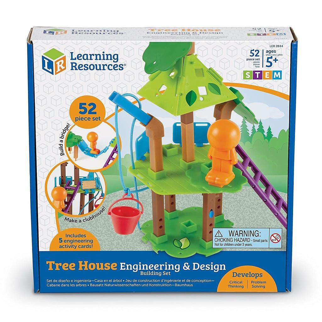 Learning Resources Engineering and Design Treehouse LER 2844 Authentic