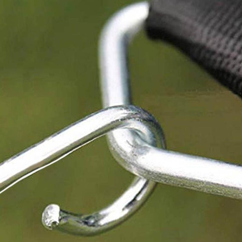 5 Stück Trampolin-Schnalle Dreieckige Ringe Trampolin-Befestiger für Trampolin-Reparatur Trampolin-Dreieckige Ringe Schnallen-Verbinder