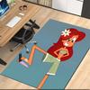 Zig & Sharko Printed Carpetrugfor Office Chair Living Room Bedroom Kitchen Room Decor Gifts